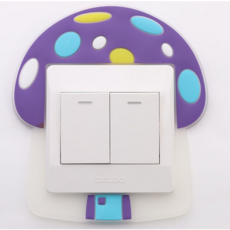 전등스위치커버 덮개 버섯돌이