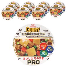 NISSIN 日清 CUP NOODLE 合味道 Pro 高蛋白咖哩杯麵, 12個