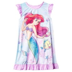 Disney 여아용 나이트가운 부드럽고 귀여운 아동용 파자마 프린세스 드리머