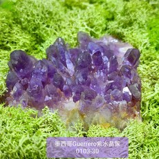 【土桑精品】格雷羅糖心紫水晶簇0103-30號 Guerrero Phantom Amethyst Mexico, 1個
