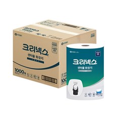 크리넥스 센터풀 티슈 1000매 12롤, 230m, 3개입, 4개