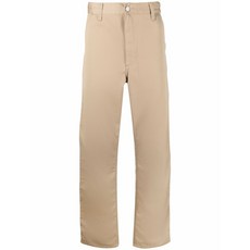 칼하트윕 로고 패치 스트레이트 팬츠