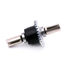 臺灣熱銷 12428遙控車配件主闆舵機差速器齒輪轉嚮杯電機螺絲狗骨車殼, 12429-1148前差速器, 1個