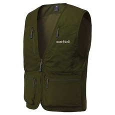 mont-bell 台灣黑熊 Nature Guide Light Vest 男款多口袋輕量透氣戶外機能背心
