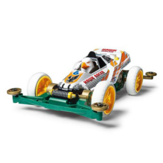 타미야 미니카 [18087] Mini 4WD Hawk Racer (Super-II), 1개, 백색