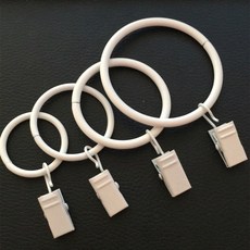 고리집게 1인치 1.25인치 1.5인치 2인치 소품걸이 커튼고리 집게링 다용도 미니커튼홀더 부자재, B.1.15인치, 1개