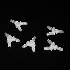 Gracilaria 5PCS RC 보트 수냉 노즐 3방향 니플 수도꼭지 DIY 모델 선박 부품(5.6mm 소구경), 3.9mm Small Outside Diameter