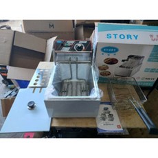 STORY 電熱式油炸機 8公升 桌上型商用炸爐, 110V H插頭整組炸爐換一般內鍋