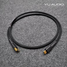 YU AUDIO Type A to Type C 發燒線，DAC 專用 OTG 解碼器連接線, 1個, 1米, 1米