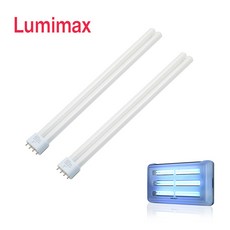 Lumimax 36W 포충등 UVA등 벌레램프 포충램프, 2개