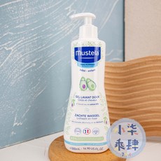 慕之恬廊 Mustela 雙潔乳 500ml 嬰幼兒洗髮沐浴露 溫和配方, 1個, 現貨-500ml