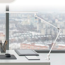 Mr.Karl卡爾先生 LED雙臂護眼夾燈，雙臂設計，護眼檯燈，夾式固定，節能省電