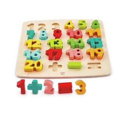 Hape(하페) 숫자 퍼즐 E1550A, 1피스, 1개