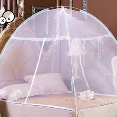 실내 양문 침대 원터치 텐트 방충망 포충망 벌레 미세 간편한 SG-1DL11-13782, 핑크 180x200, 핑크 180x200, 1개