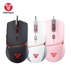 FANTECH VX7 電競滑鼠 8000dpi 6個可編程按鍵, 白色