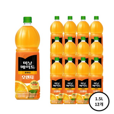 미닛메이드 오렌지주스, 1.5L, 1개