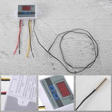 컨트롤러 10A AC110-220V 인큐베이터 냉각 가열 스위치 온도 조절기 센서 용 디지털 LED 온도 컨트롤러 XH-