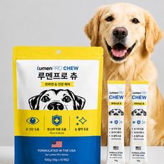 강아지 눈 영양제 루멘프로 츄 눈물 백내장 오큐글로 동일 성분, 1개, 