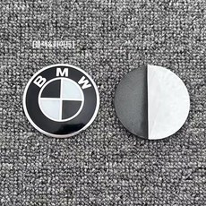 자동차 차량용 세트 액세서리 휠허브캡 자동차장식 허브캡 휠 BMW호환 휠캡 제품 센터 스티커, 7.BMW 블랙화이트 56mm 4개