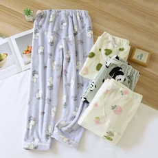 마마앙 임산부 겨울 기모 잠옷 바지 파자마 임부복 만삭 홈웨어