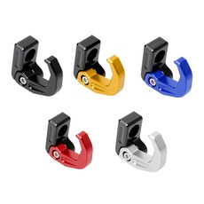 락모터스 PCX 25년식이상 호환 봉지걸이 22mm 헬멧걸이 다용도걸이 후크, 실버, 1개