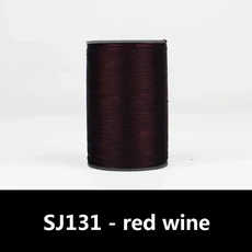 액세서리 주얼리 코드 꼬임 실 80 왁스 m 제작 0.45mm 폴리에스터 바느질 마크라메 팔찌 목걸이, 0.45 mm Diameter, SJ131 - red wine, 1개