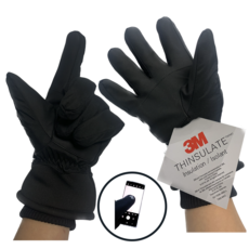 Clickers 內刷毛觸控手套 黑色