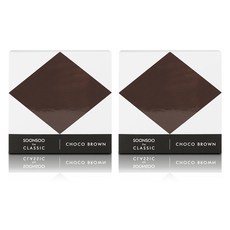 soonsoo 더 클래식 염모제, 초코 브라운, 2개