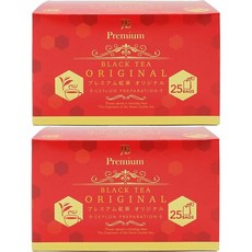 세이론 패밀리 JB 프리미엄 블랙 티 오리지널 25P×2박스, 1g, 1개, 1개입