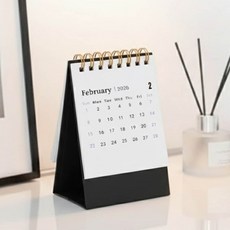 D-DO1-1408-01 미니 달력-01 / 윙, 1개, 블랙