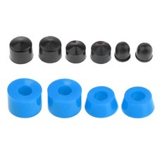 Longboard Cruisers 용 스케이트 보드 트럭 부싱 키트 교체 용 소프트 쿠션 액세서리, 파란색, 1개