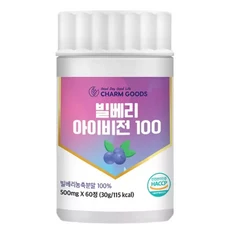 빌베리 아이비전 100 60정 1통, 1개