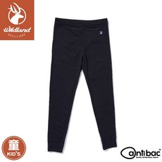 Wildland 荒野 中童 輕能量纖維親膚保暖褲