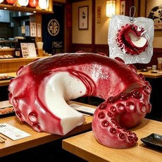 말랑이 부드러운 물 감각 스트레스 해소 장난감, octopus