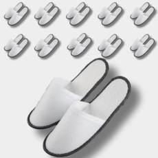 이오라 여행 호텔 실내용 일회용 슬리퍼 10쌍