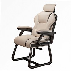 게이밍 컴퓨터 의자 사무용 소파 체어 편안한 중역, 다크 그레이 +머리 받침+쿠션