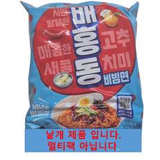 농심 배홍동 비빔면 봉지라면 137g, 7개