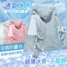 抗UV冰絲防曬外套 男/女款連帽釣魚防曬衣 高倍防紫外線涼感薄外套, 灰色-普通款,XL(升級款60-67普通57-65公斤