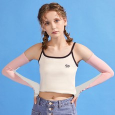 防曬袖套 夏季防曬袖套男女冰袖護臂袖防紫外線冰絲手臂套開車運動長款戶外, 1個, YW冰袖-淺粉