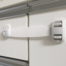 360도 회전 서랍고정 밴드 옷장 캐비넷문 열림방지 아이 부상방지 가구문 플라스틱 잠금장치, 1개, 본상품선택