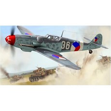 AZ 모델 1/72 체코슬로바키아 공군 메서슈미트 Bf109G-6 노획기 프라모델 AZM7818, 에어픽스 1/72 독일 공군 메서슈미트 Bf109G-6, 1개