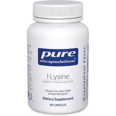 퓨어인캡슐레이션 엘 라이신 엘리신 리신 아미노산 90캡슐, 1개, 90정
