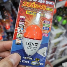 +425배터리 증정+찌스 전자구멍찌 ZZIS V6 바다 전자찌 425배터리, 화이트오렌지 1호, 1개
