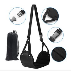 의자발받침 휴대용 풋레스트 사무실 차량용 해먹 기내용 발받침대, 1개