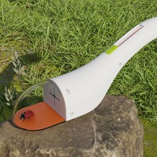 벌레확대경 곤충 채집 돋보기 채집통 케이스, 업그레이드 화이트