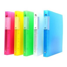 청운)링클리어화일 A4(40매)청색 enj+076DK