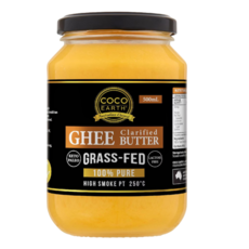 뉴질랜드 목초방목 기버터 100 % 자연산 Coco Earth 코코어스 기 버터, 1개, 500ml