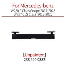 호환 메르세데스 W238 W257 차량용 루프 레일 몰딩 루프 러기지 랙 커버 플레이트 벤츠 E CLS 클래스 쿠페, 01 Unpainted