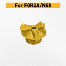 혼다 NSS FORZA 350/300/250/150/125 엔진 오일 필러 캡 탱크 엔드 커버 액세서리 부품, [02] GOLD