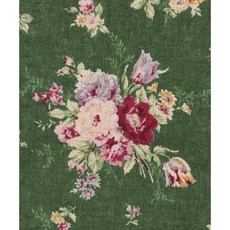 퀼트스타 유와 원단 코튼린넨 러브앳사이트 일본 수입 패브릭 퀼트 퀼팅 천 아플리케 바느질 74807, 1개, 그린